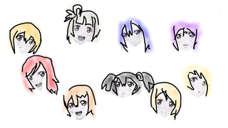 Illustration for article titled When Anime Characters Have the Same Damn Face